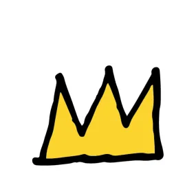 ตัวติดรองเท้า JIBBITZ™ BASQUIAT CROWN