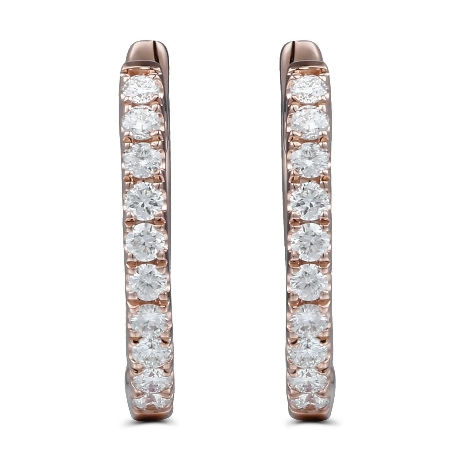 0.20ct tw Diamond Huggie Earrings