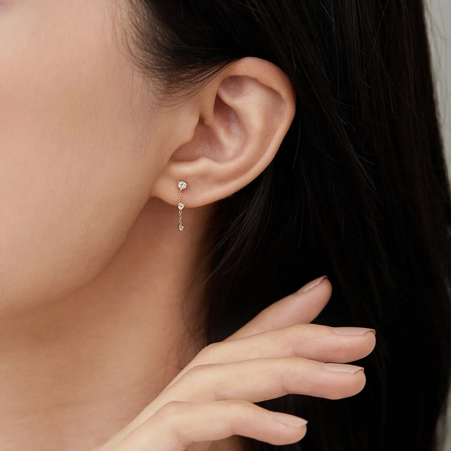 14k Gold Florence Studs