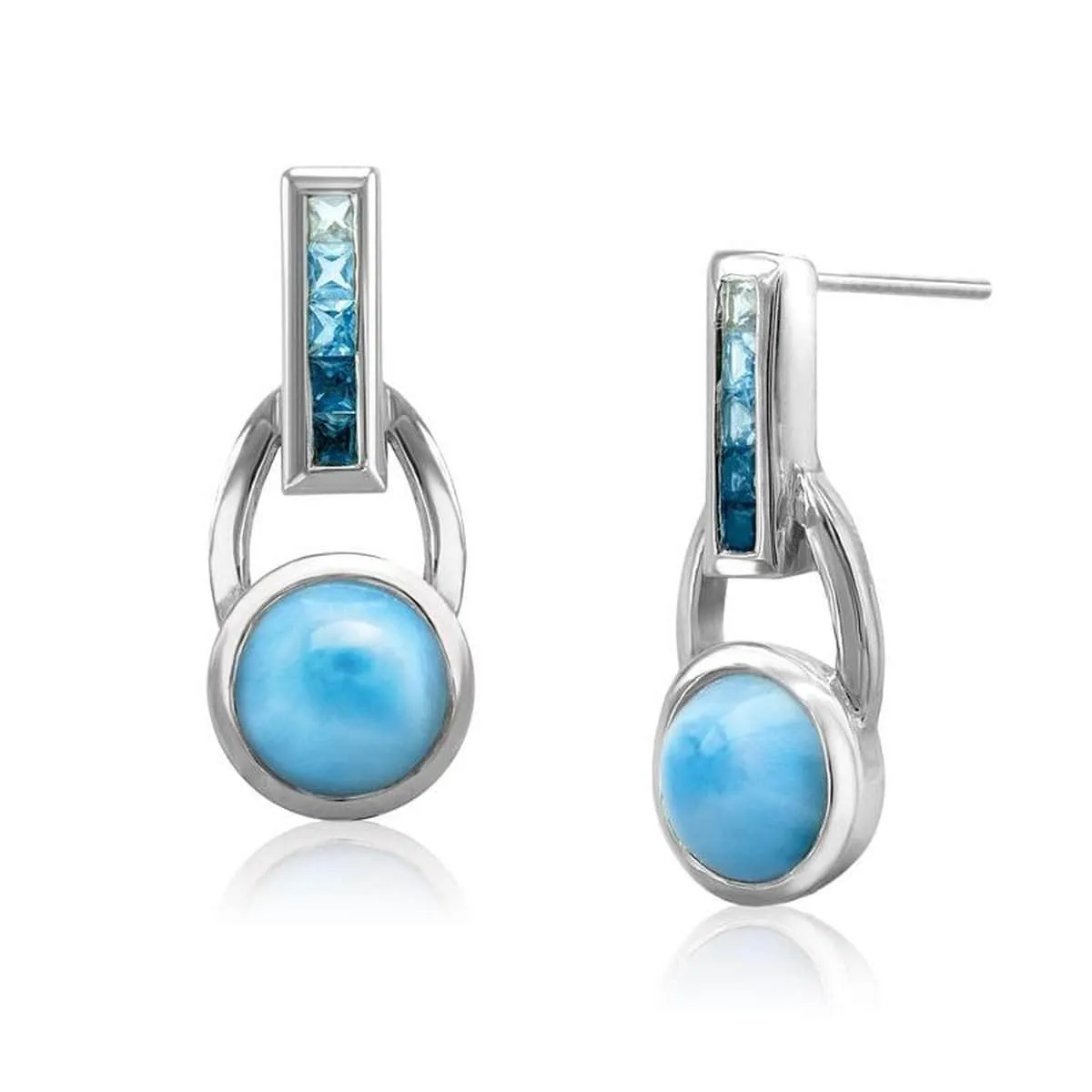 Aqua Earrings - Eaqua01-00