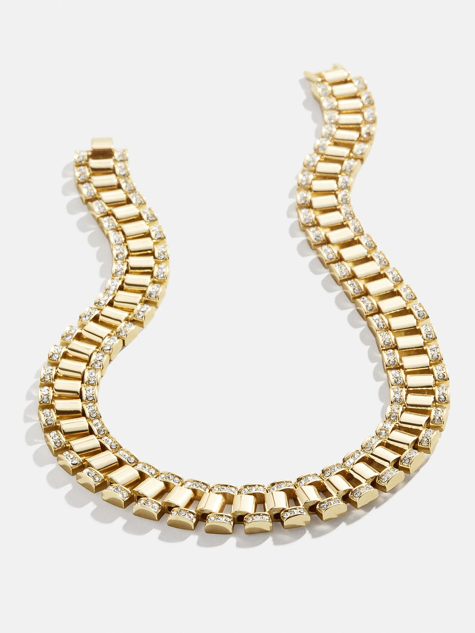 Ashton Necklace - Clear/Gold