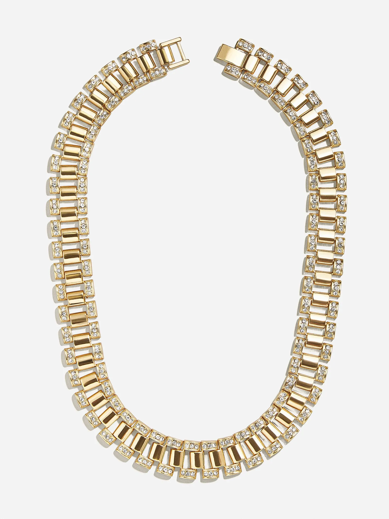 Ashton Necklace - Clear/Gold