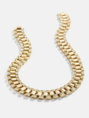 Ashton Necklace - Clear/Gold
