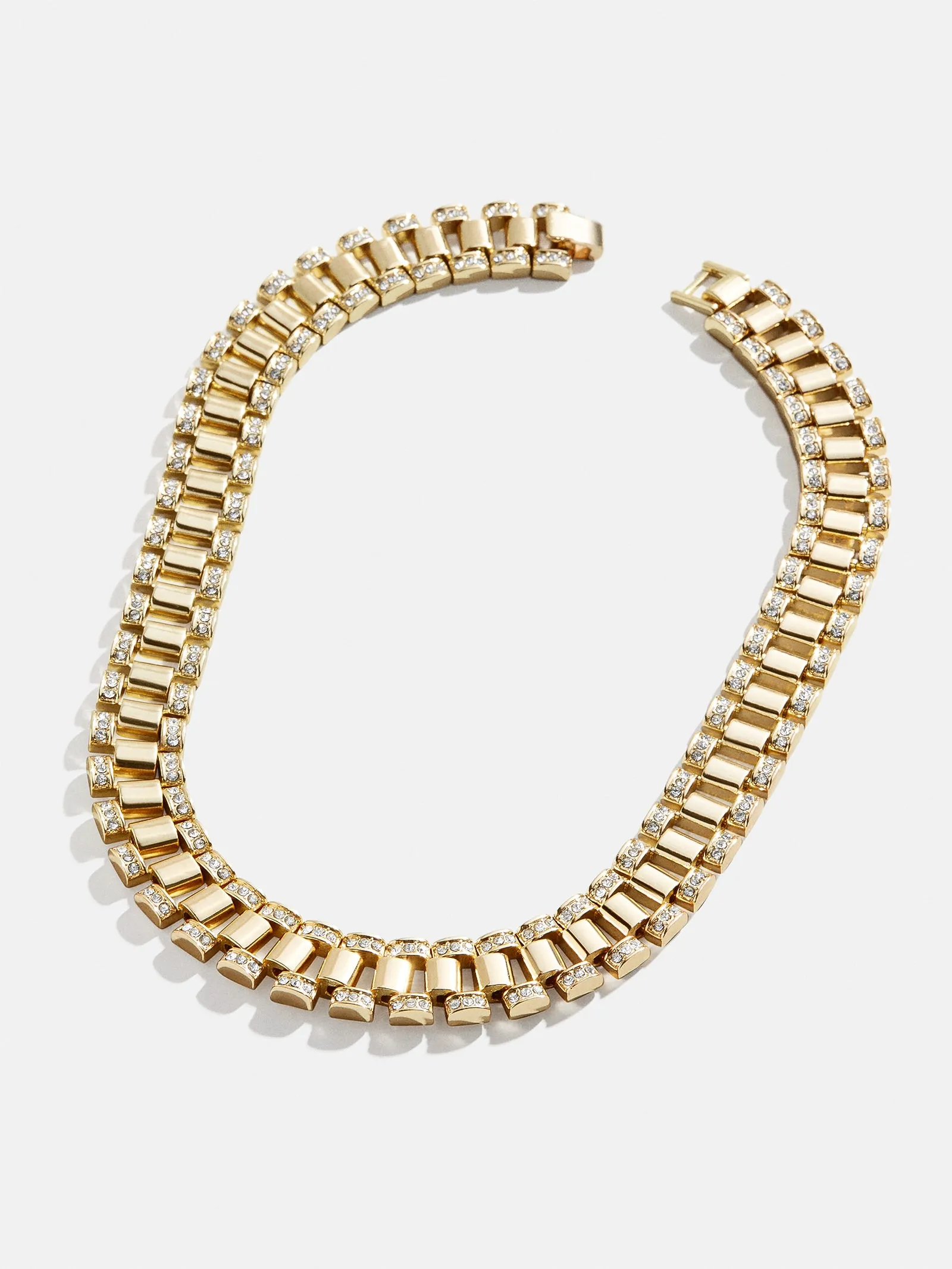 Ashton Necklace - Clear/Gold