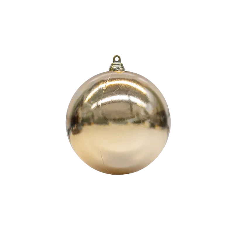 Bauble Shiny Rose Gold 100mm