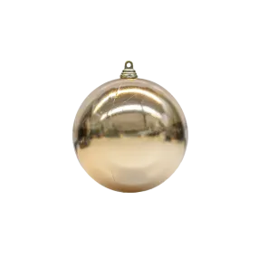 Bauble Shiny Rose Gold 100mm