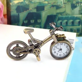 Bike Key chain Pocket Pendant Clock