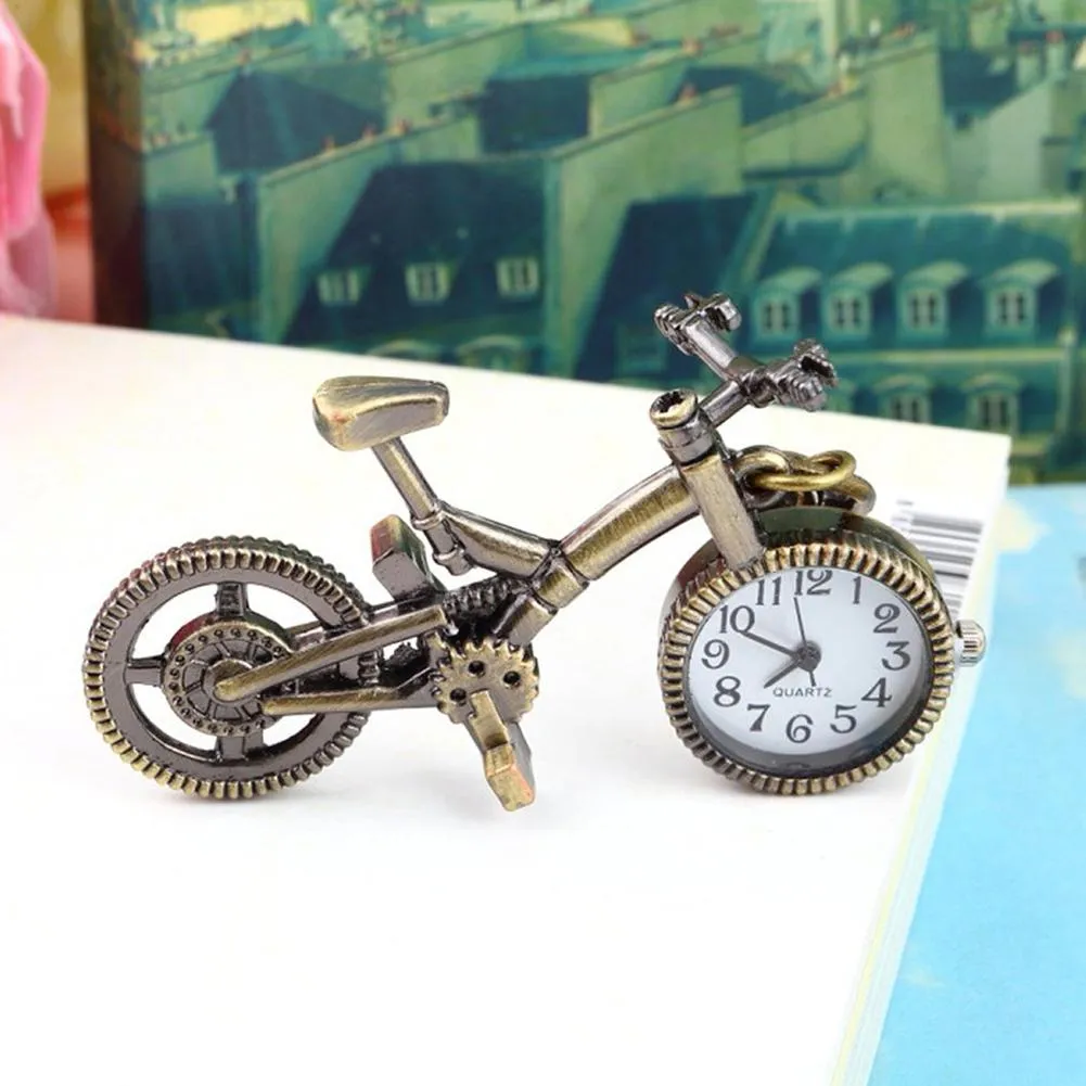Bike Key chain Pocket Pendant Clock
