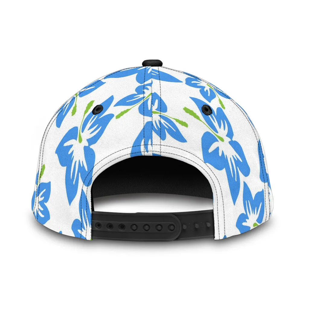 Blue Hibiscus Classic Cap