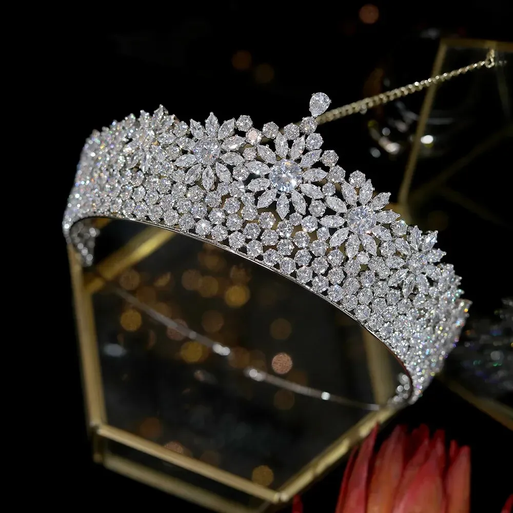 Bridal Crown Fashion Diadem Tiaras for Bride