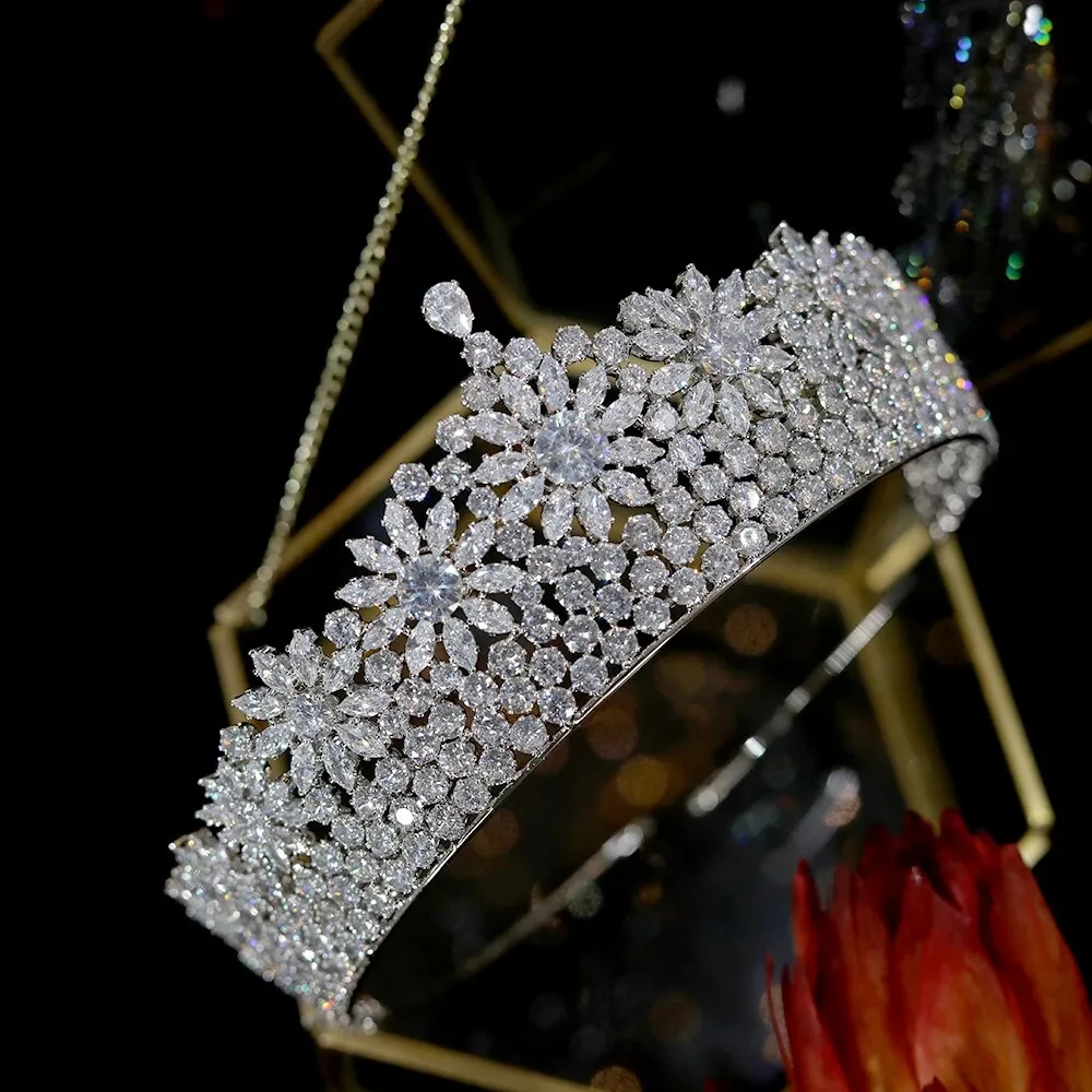 Bridal Crown Fashion Diadem Tiaras for Bride