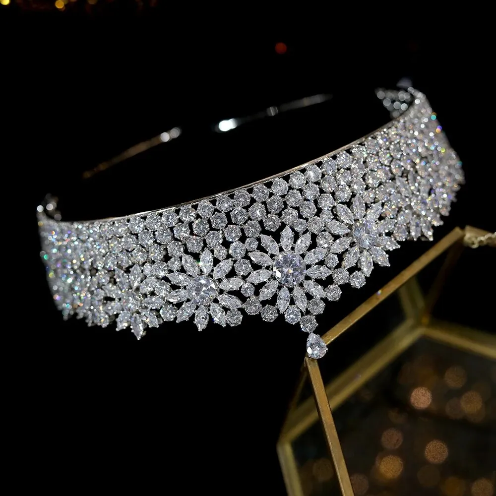 Bridal Crown Fashion Diadem Tiaras for Bride