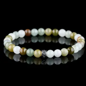 Burmese Multicolor Jade Bracelet VI (7mm)