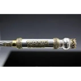 Candle Lighter - Silver & Brass