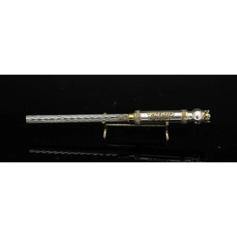 Candle Lighter - Silver & Brass
