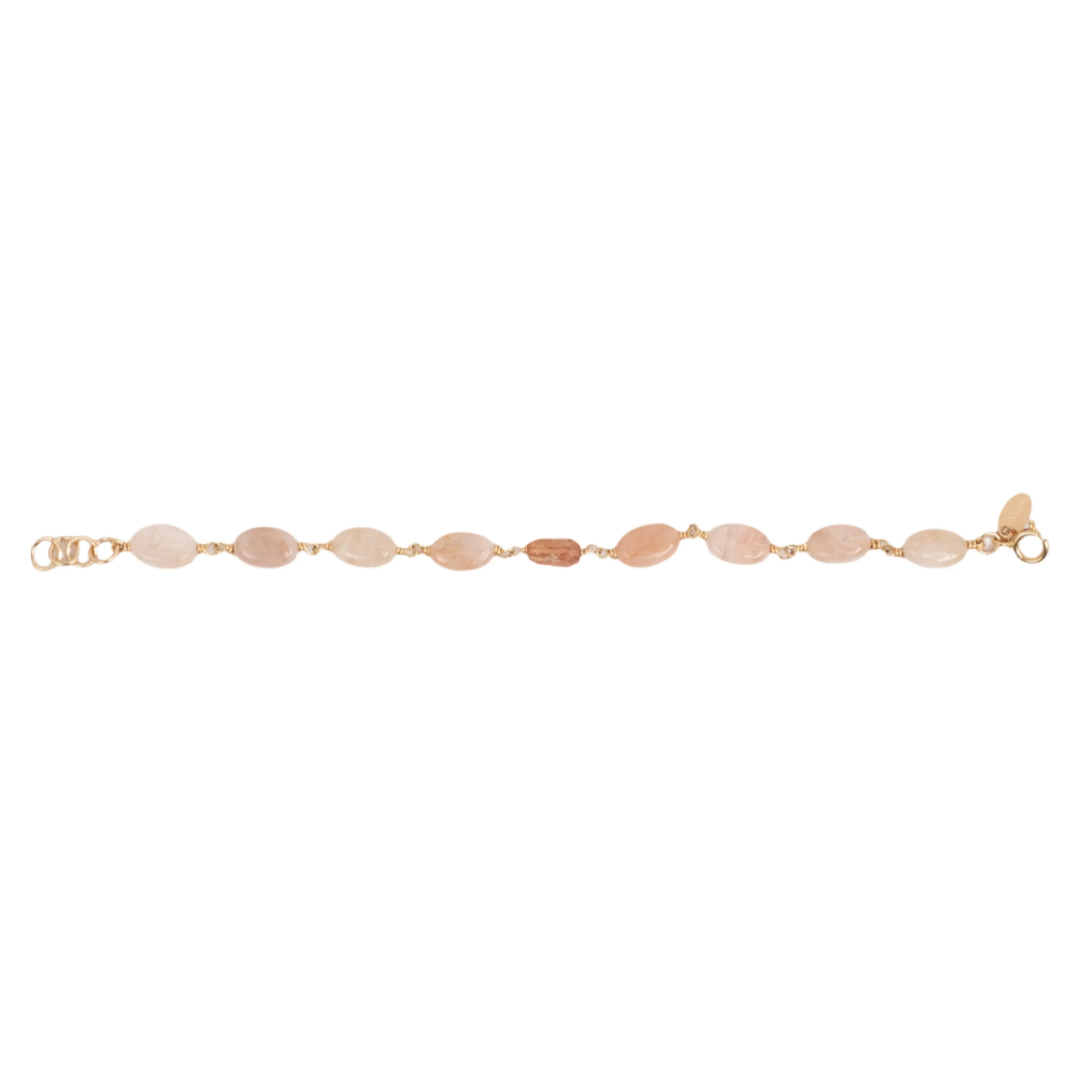 Carolita Bracelet #2 - Rose Mix Gems