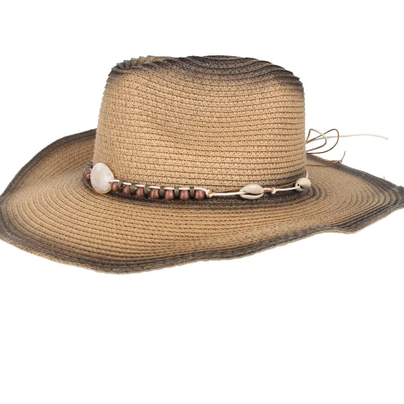 Colorful Beaded Hat Accessory