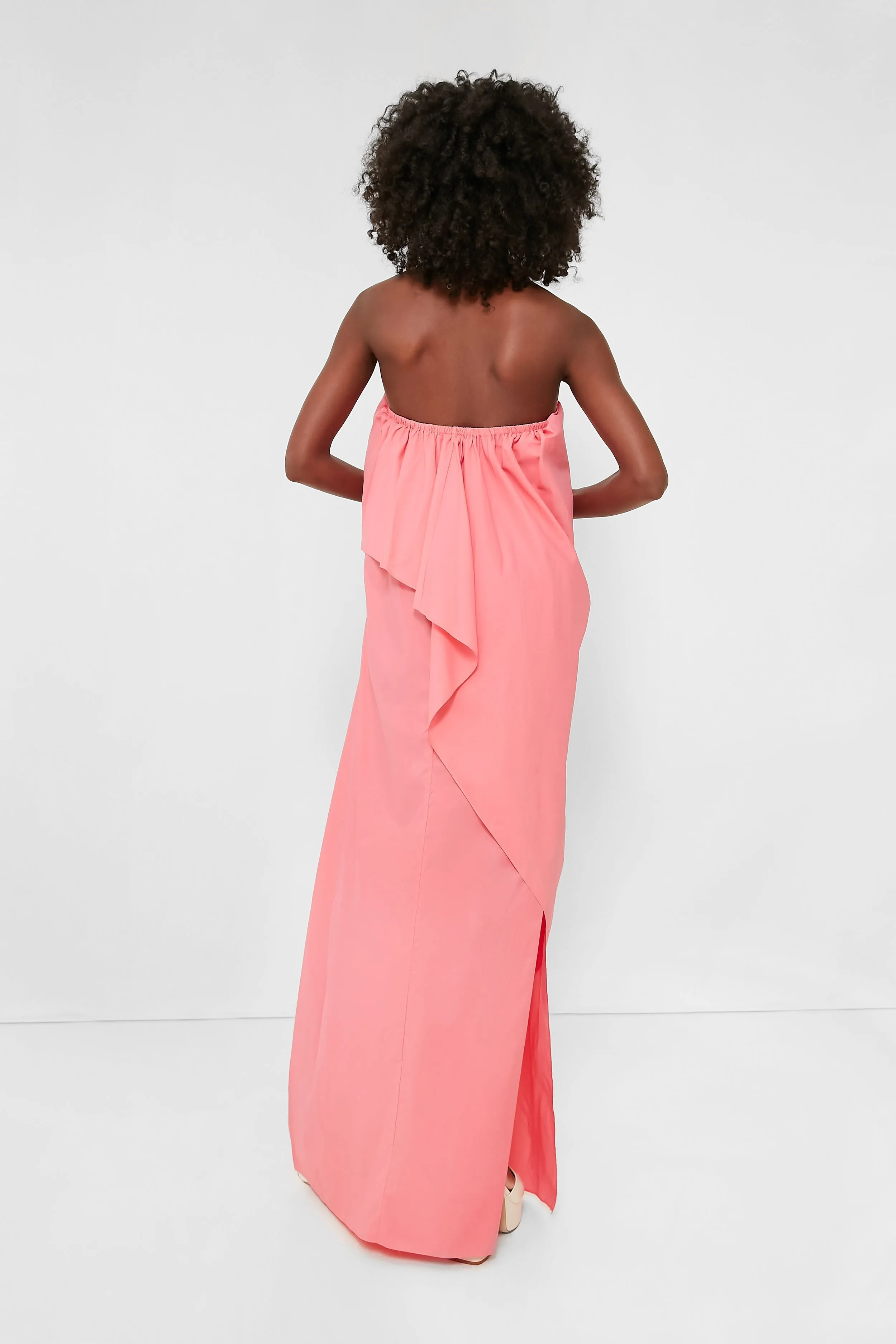 Coral Pink Desiree Dress