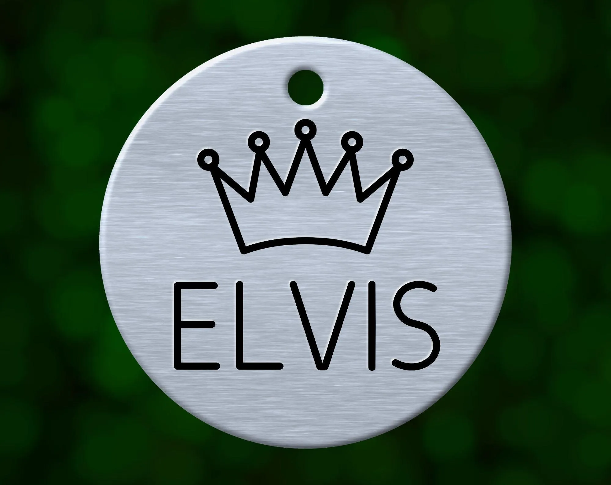 Crown Dog Tag