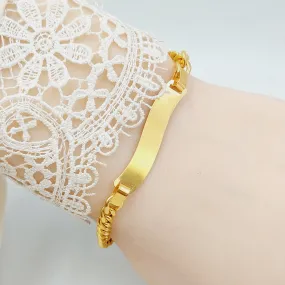 Cuban Links Bar Bracelet