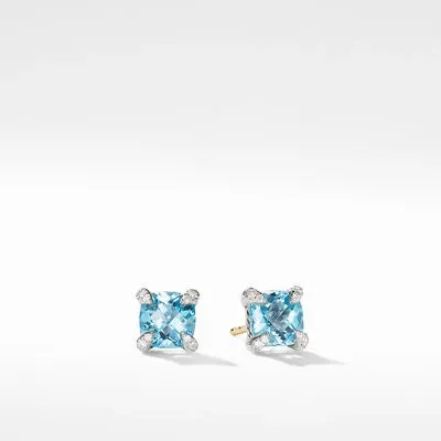 David Yurman 6mm Chatelaine Earrings
