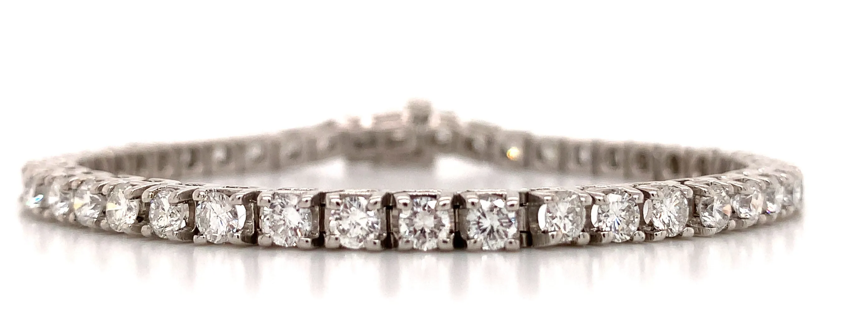 Diamond Tennis Bracelet 6.16CT T.W.