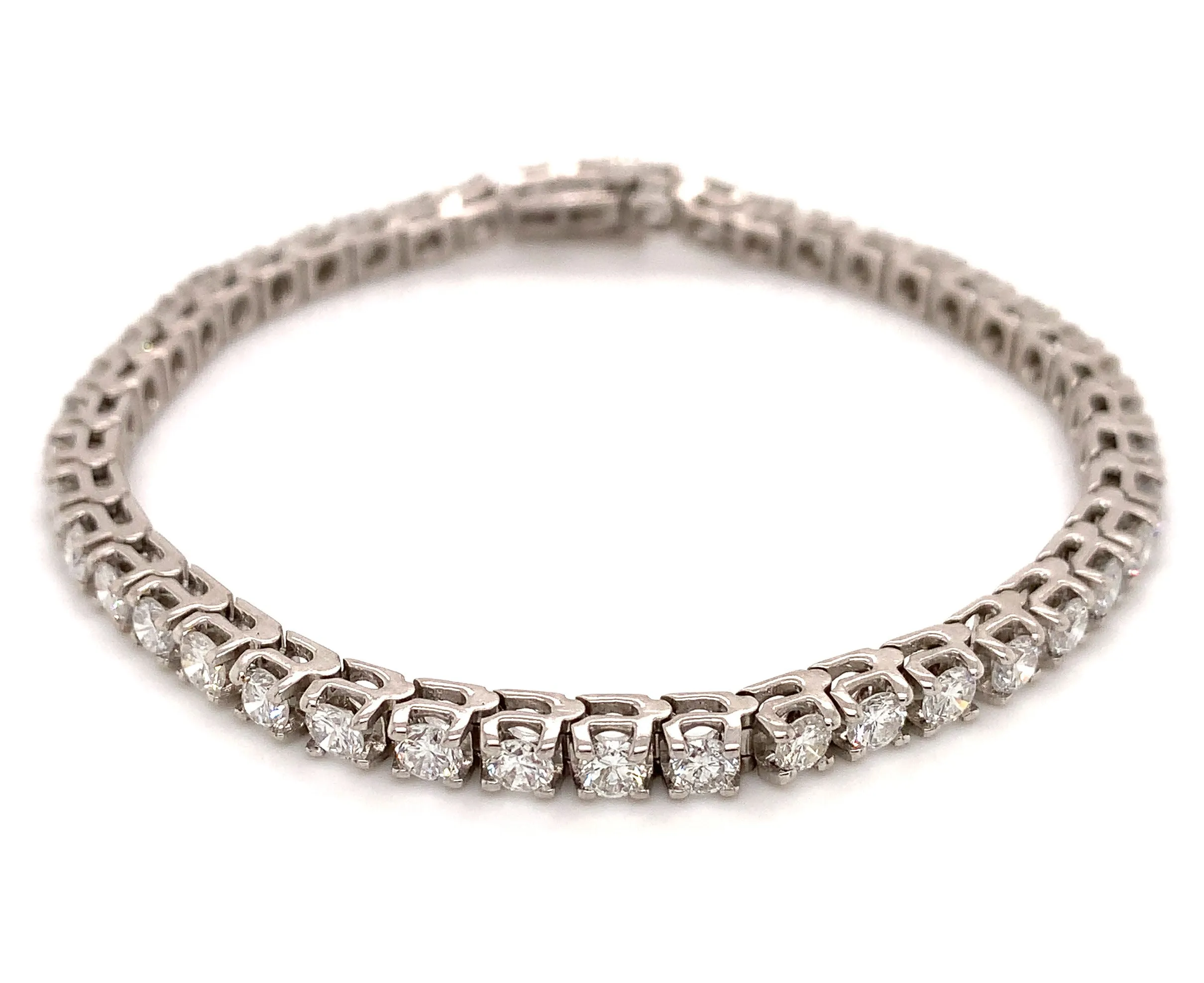 Diamond Tennis Bracelet 6.16CT T.W.