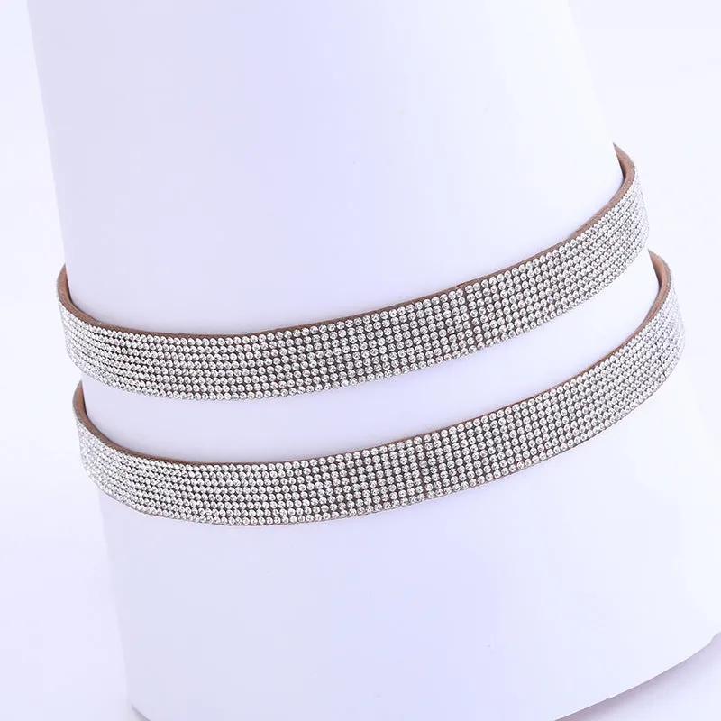 DIY Rhinestone Hat Band