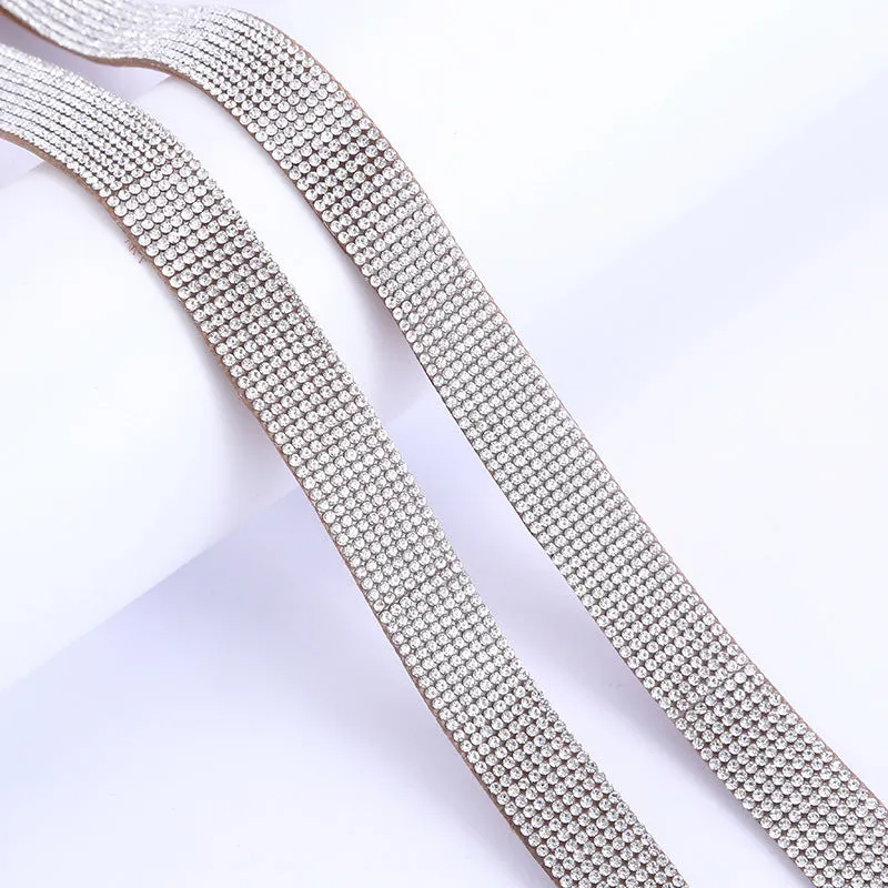 DIY Rhinestone Hat Band