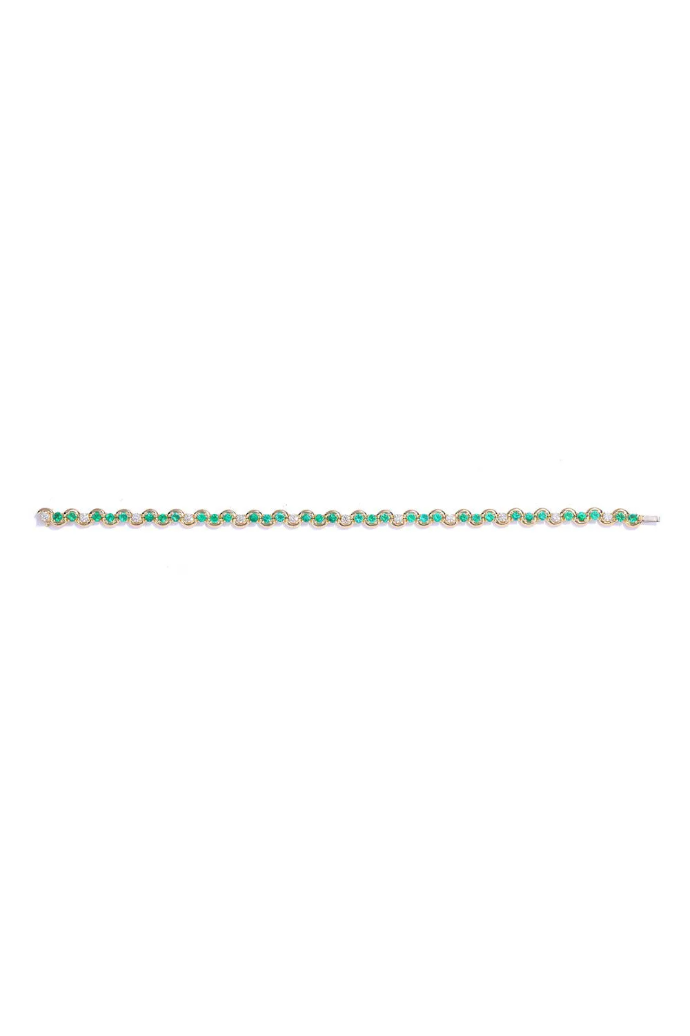 Edessa Emerald Tennis Bracelet