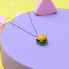 Fast Food Burger Pendant