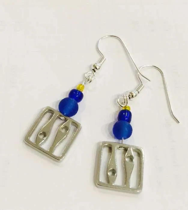 Fish Drop Earrings