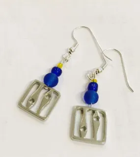 Fish Drop Earrings
