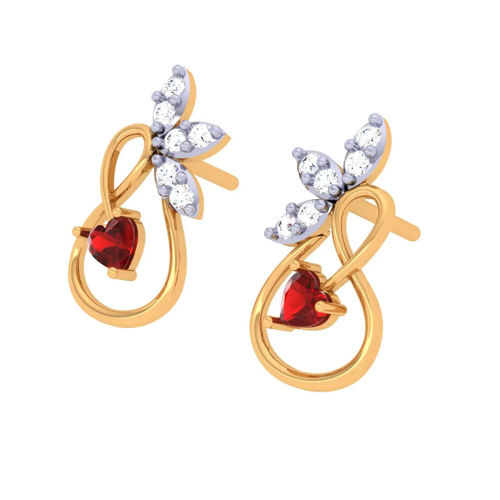 Glaring Glow Diamond Earrings