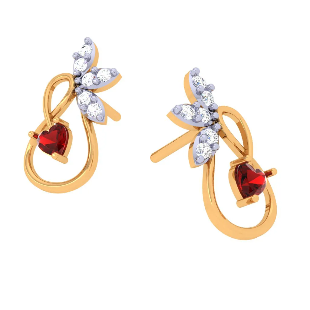 Glaring Glow Diamond Earrings