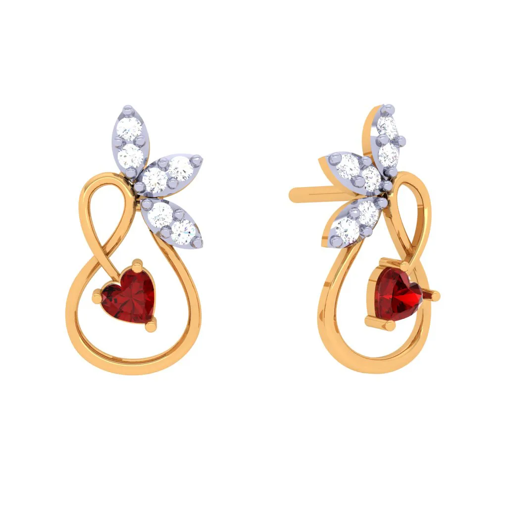 Glaring Glow Diamond Earrings