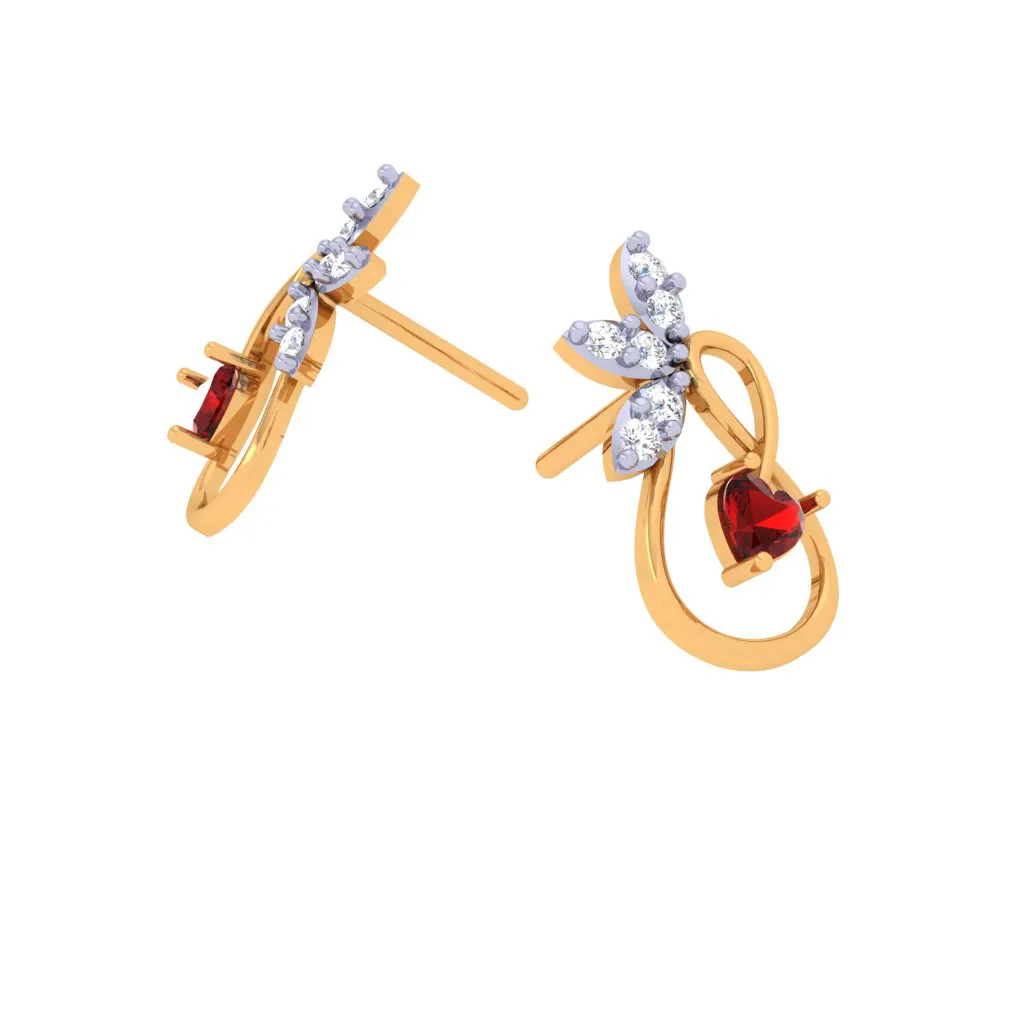 Glaring Glow Diamond Earrings
