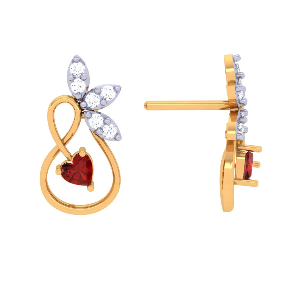 Glaring Glow Diamond Earrings