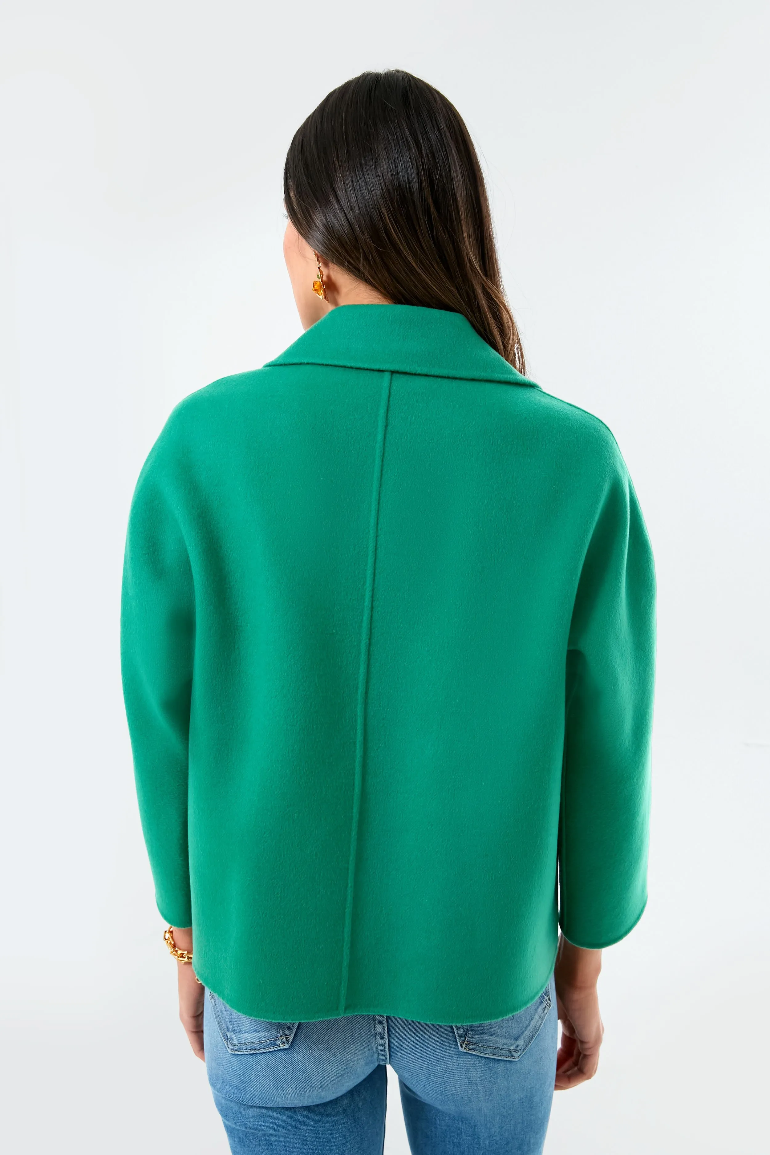 Green Panca Coat