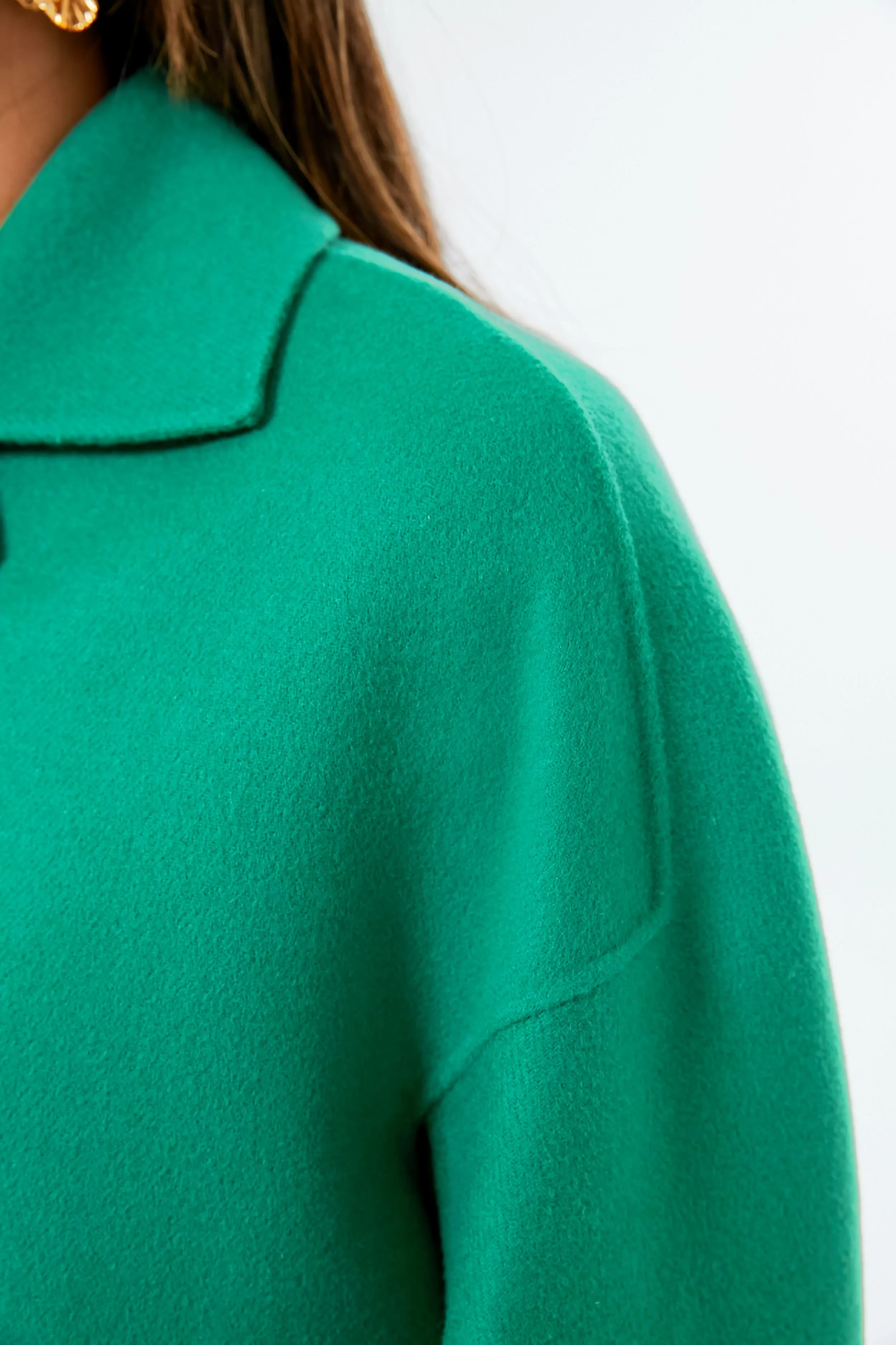 Green Panca Coat