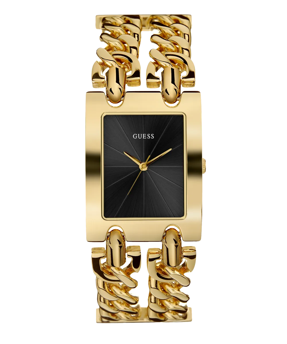 GUESS Ladies Gold Tone Analog Watch
