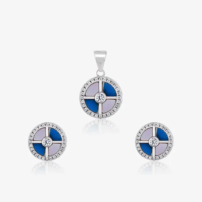Harmony Circle Pendant Set