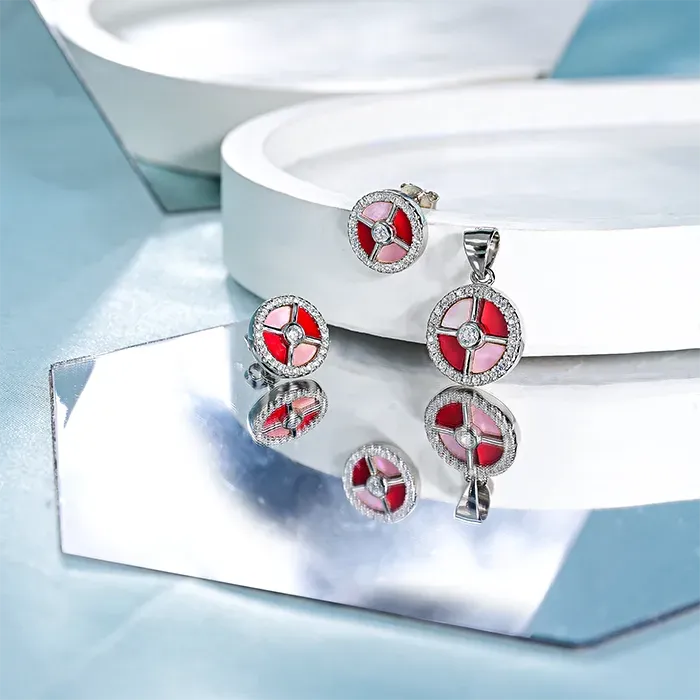 Harmony Circle Pendant Set