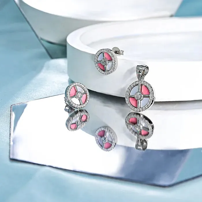 Harmony Circle Pendant Set