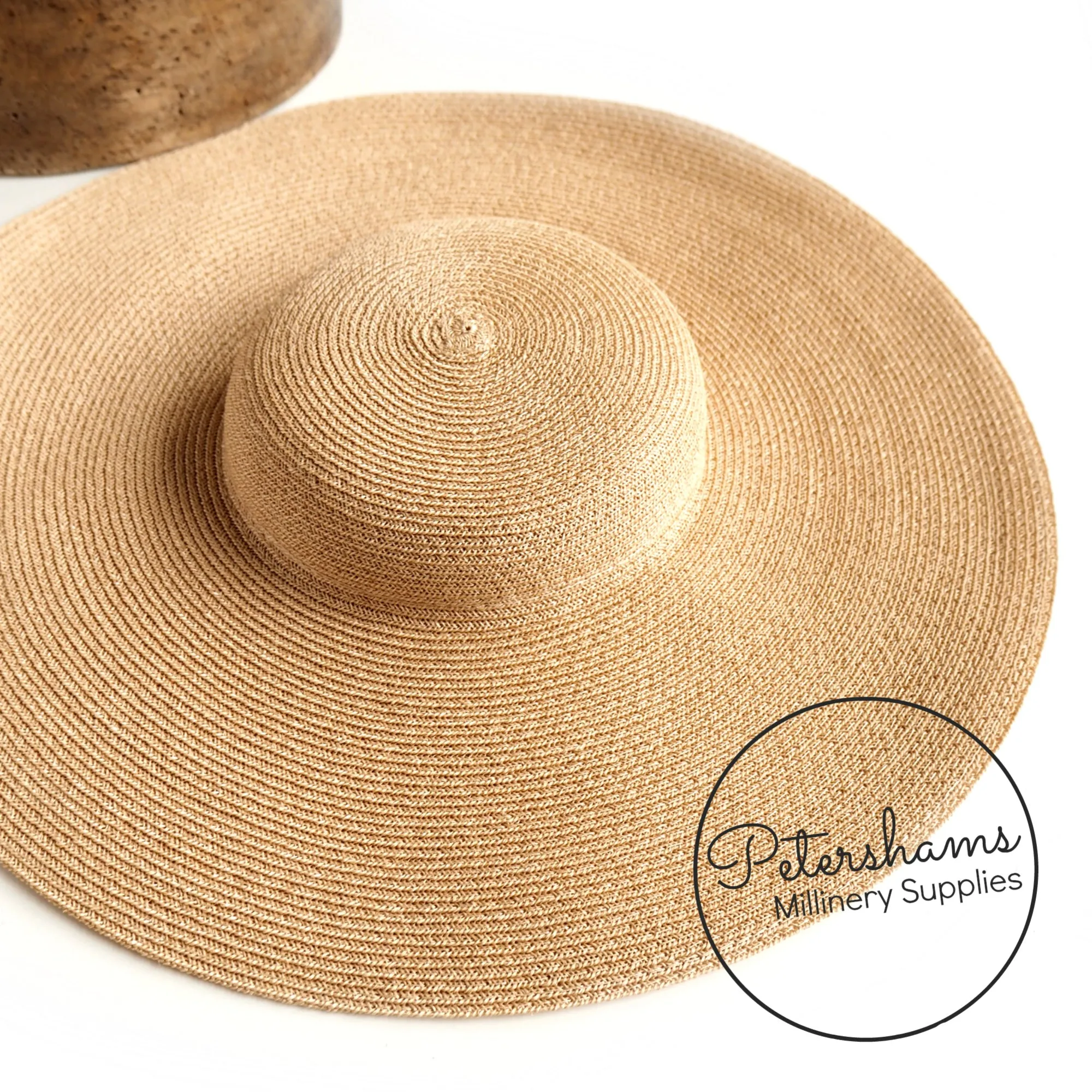 Hemp Cartwheel Fascinator Hat Base