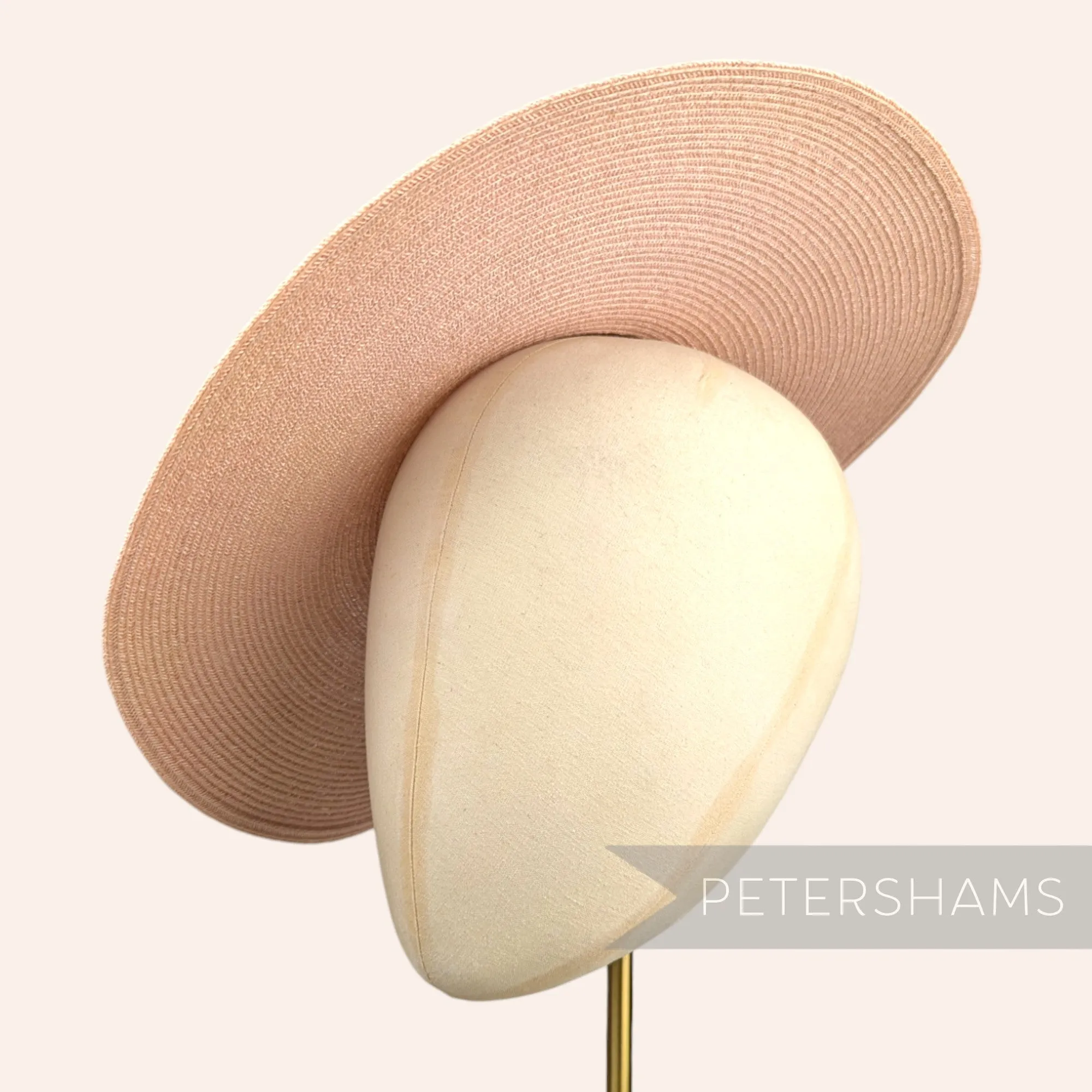Hemp Cartwheel Fascinator Hat Base