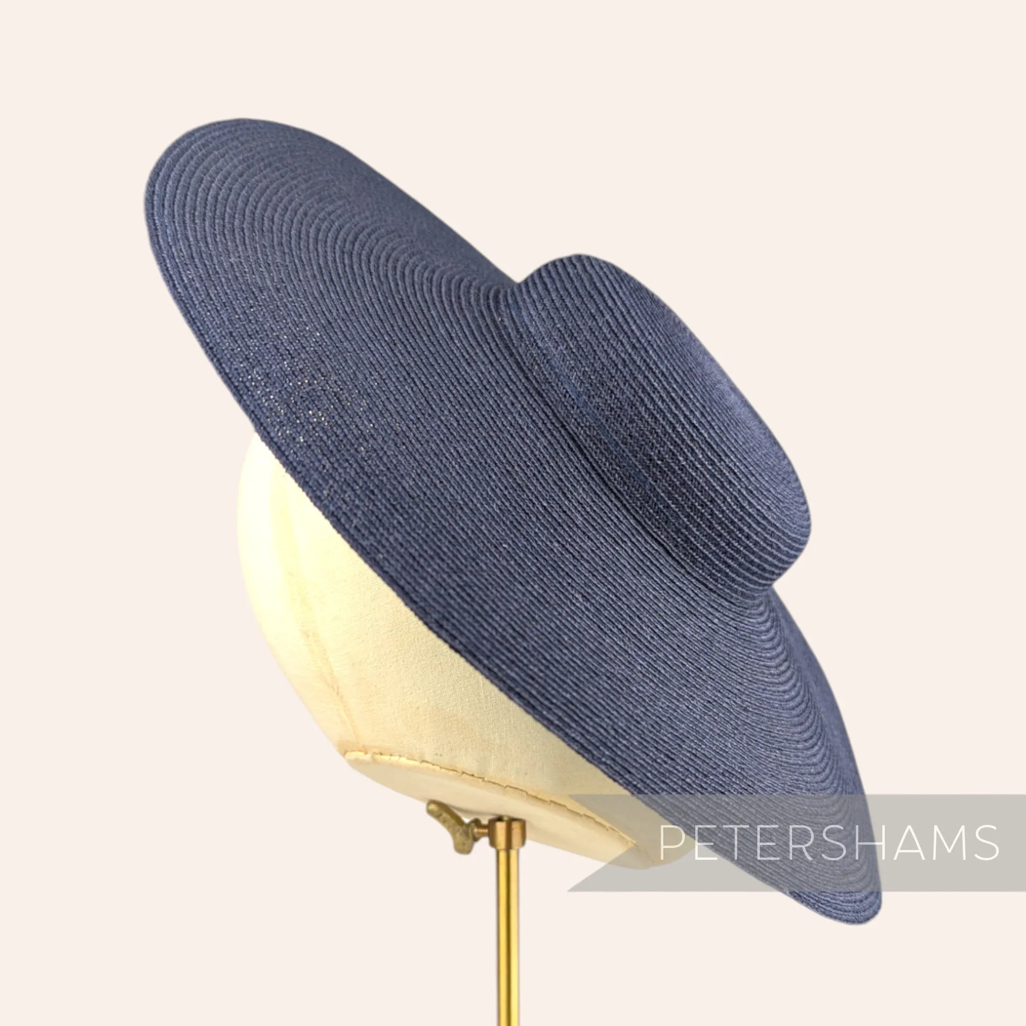 Hemp Cartwheel Fascinator Hat Base