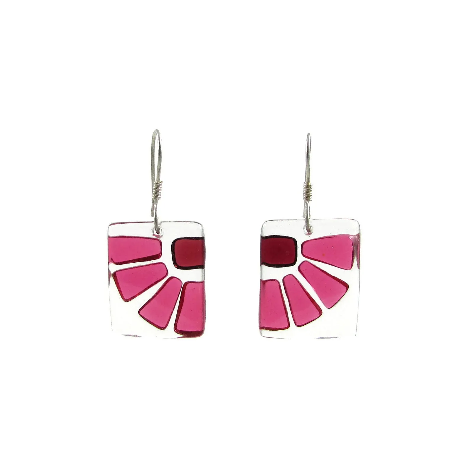 LAMA Glass Earrings - Green
