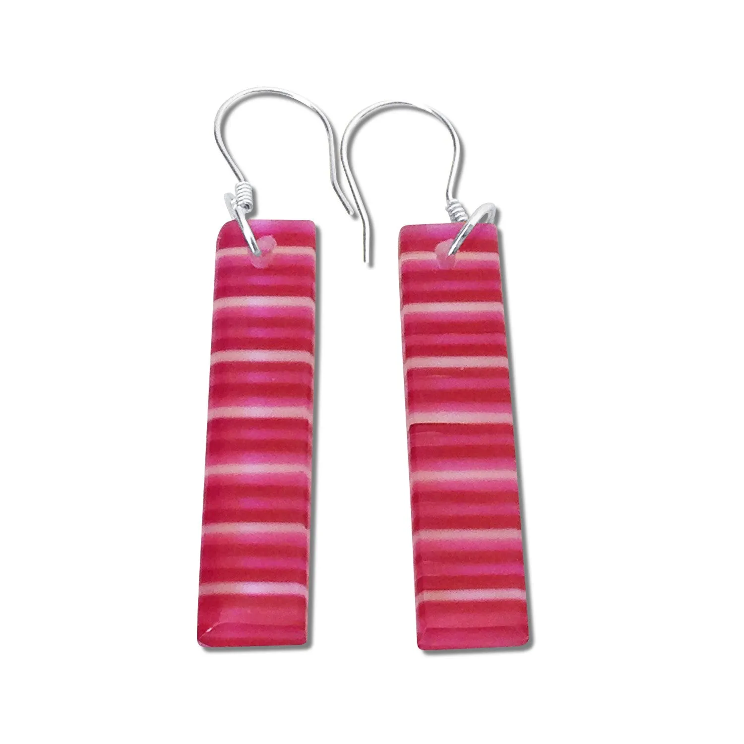 LGAN Glass Earrings - Cherry
