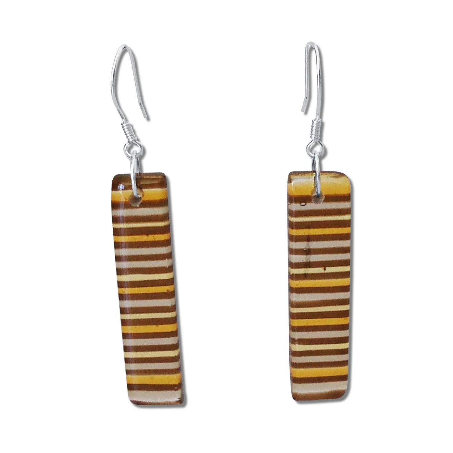 LGAN Glass Earrings - Cherry